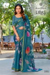Libas Vol 10 By Kashvi Dull Moss Printed Online Daily Wear Saree Wholesale